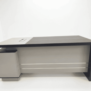 DCC executive table beige and grey laminate