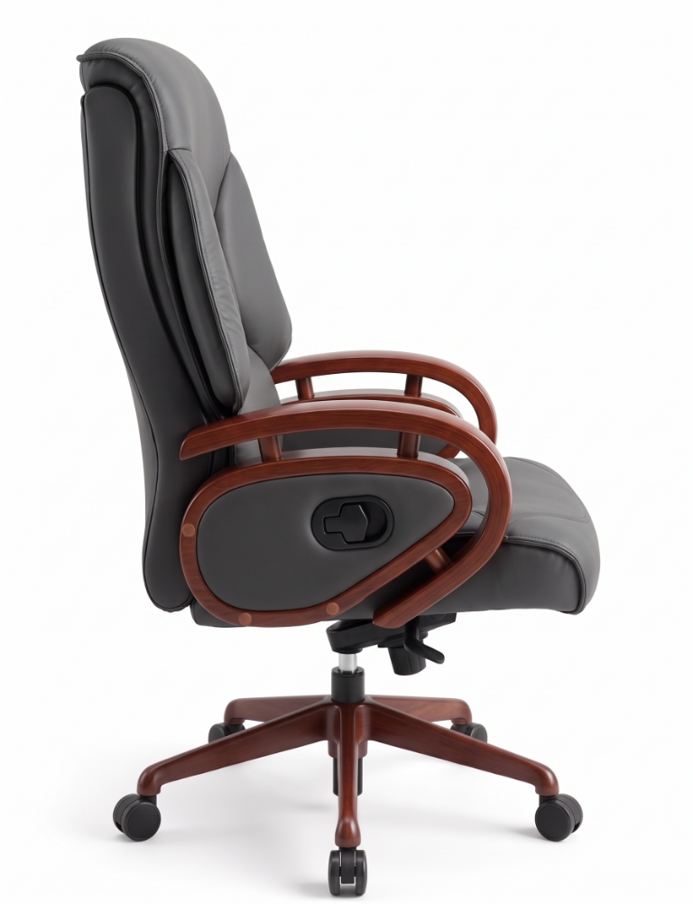 CII71BW executive chair side view