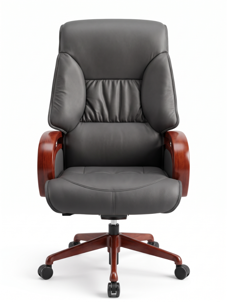 CII71BW executive chair front view
