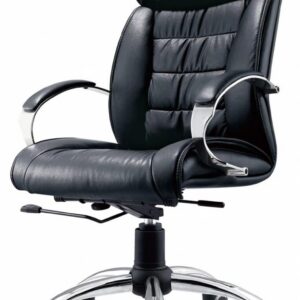 Black executive office chair alternate angle