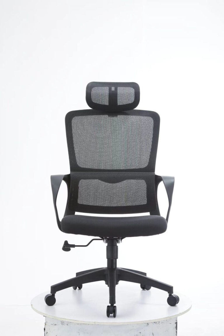 CKK02B ergonomic mesh office chair front view